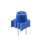 1kΩ, Through Hole Trimmer Potentiometer 0.5W Top Adjust Bourns, 3386F