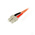 Startech LC to SC Duplex Multi Mode OM2 Fibre Optic Cable, 50/125μm, Orange, 1m