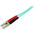 Startech LC to LC Duplex Multi Mode OM4 Fibre Optic Cable, 50/125μm, Aqua, 5m