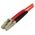 Startech LC to ST Duplex Multi Mode OM2 Fibre Optic Cable, 50/125μm, Orange, 1m