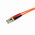 Startech LC to ST Duplex Multi Mode OM1 Fibre Optic Cable, 62.5/125μm, Orange, 1m