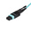 Startech MPO to MPO Duplex Multi Mode OM3 Fibre Optic Cable, 50/125μm, Aqua, 3m