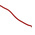 RS PRO Red 0.05 mm² Hook Up Wire, 30 AWG, 1/0.25 mm, 50m, Kynar Insulation