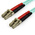 StarTech.com LC to LC Duplex OM3 Multi Mode OM3 Fibre Optic Cable, 50/125μm, Light Blue, 15m