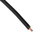 RS PRO Black 0.5 mm² Hook Up Wire, 20 AWG, 16/0.2 mm, 100m, PVC Insulation