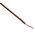 RS PRO Brown 0.75 mm² Hook Up Wire, 18 AWG, 24/0.2 mm, 100m, PVC Insulation