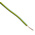 RS PRO Green/Yellow 0.75 mm² Hook Up Wire, 18 AWG, 24/0.2 mm, 100m, PVC Insulation