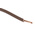 RS PRO Brown 1 mm² Hook Up Wire, 17 AWG, 32/0.2 mm, 100m, PVC Insulation