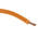 RS PRO Orange 1 mm² Hook Up Wire, 57/0.15 mm, 30m
