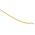 RS PRO Yellow 0.05 mm² Hook Up Wire, 30 AWG, 1/0.25 mm, 50m, Kynar Insulation