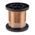 Block Single Core 0.1mm diameter Copper Wire, 1144m Long