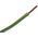 RS PRO Green/Yellow 10 mm² Hook Up Wire, 7 AWG, 80/0.4 mm, 25m, PVC Insulation