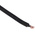 RS PRO Black 0.75 mm² Hook Up Wire, 18 AWG, 24/0.2 mm, 100m, Zero Halogen Insulation