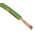 RS PRO Green/Yellow 1.5 mm² Hook Up Wire, 15 AWG, 30/0.25 mm, 100m, Zero Halogen Insulation