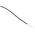 RS PRO Black 0.12 mm² Hook Up Wire, 26 AWG, 7/0.15 mm, 100m, PTFE Insulation