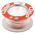 RS PRO Orange 0.22 mm² Hook Up Wire, 24 AWG, 7/0.2 mm, 100m, PTFE Insulation