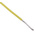 RS PRO Yellow 0.22 mm² Hook Up Wire, 24 AWG, 7/0.2 mm, 100m, PTFE Insulation