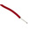 RS PRO Red 0.08 mm² Hook Up Wire, 28 AWG, 7/0.12 mm, 100m, PVC Insulation