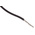 RS PRO Black 0.52 mm² Hook Up Wire, 20 AWG, 16/0.2 mm, 100m, Cross Linked Polyolefin Insulation