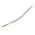 RS PRO Grey 1 mm² Hook Up Wire, 29/0.2 mm, 100m, PVC Insulation