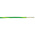RS PRO Green/Yellow 4 mm² Hook Up Wire, 50/0.3 mm, 100m, PVC Insulation