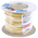 RS PRO Yellow 0.5 mm² Hook Up Wire, 16/0.2 mm, 100m