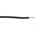 RS PRO Black 0.75 mm² Hook Up Wire, 24/0.2 mm, 100m