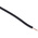 RS PRO Black 0.75 mm² Hook Up Wire, 24/0.2 mm, 100m