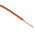 RS PRO Orange 1 mm² Hook Up Wire, 32/0.2 mm, 100m