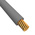 RS PRO Grey 1 mm² Hook Up Wire, 32/0.2 mm, 100m