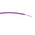 RS PRO Purple 0.26 mm² Hook Up Wire, 23 AWG, 1/0.6 mm, 100m, PVC Insulation