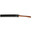 RS PRO Black 1.1 mm² Hook Up Wire, 17 AWG, 516/0.05 mm, 100m, Silicone Rubber Insulation