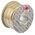 RS PRO Yellow 2.5 mm² Hook Up Wire, 13 AWG, 50/0.25 mm, 100m, PVC Insulation