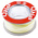 RS PRO Yellow 0.6 mm² Hook Up Wire, 20 AWG, 19/0.2 mm, 100m, PTFE Insulation