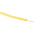 RS PRO Yellow 0.2 mm² Hook Up Wire, 24 AWG, 11/0.16 mm, 100m, XLPE Insulation