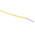 RS PRO Yellow 0.08 mm² Hook Up Wire, 28 AWG, 7/0.12 mm, 100m, MPPE Insulation