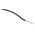 RS PRO Black 0.13 mm² Hook Up Wire, 26 AWG, 7/0.16 mm, 100m, XLPE Insulation