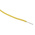 RS PRO Yellow 0.33 mm² Hook Up Wire, 22 AWG, 17/0.16 mm, 100m, XLPE Insulation
