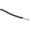 RS PRO Black 0.08 mm² Hook Up Wire, 28 AWG, 7/0.12 mm, 100m, XLPE Insulation