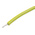 RS PRO Yellow 0.33 mm² Hook Up Wire, 22 AWG, 17/0.16 mm, 100m, XLPE Insulation