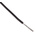RS PRO Black 0.08 mm² Hook Up Wire, 28 AWG, 7/0.12 mm, 100m, XLPVC Insulation