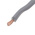 RS PRO Grey 2.5 mm² Hook Up Wire, 45/0.25 mm, 100m, PVC Insulation