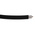 RS PRO Black 0.5 mm² Hook Up Wire, 20 AWG, 7/0.3 mm, 25m, Polyethylene Insulation