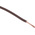 RS PRO Brown 1 mm² Hook Up Wire, 32/0.2 mm, 100m