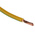 RS PRO Green/Yellow 2.5 mm² Hook Up Wire, 50/0.25 mm, 100m