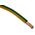 RS PRO Green/Yellow 35 mm² Hook Up Wire, 7/2.52 mm, 50m
