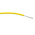 RS PRO Yellow 0.2 mm² Hook Up Wire, 24 AWG, 7/0.2 mm, 100m, PVC Insulation