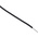 RS PRO Black 0.5 mm² Hook Up Wire, 20 AWG, 16/0.2 mm, 100m, PVC Insulation