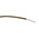 RS PRO Brown 0.5 mm² Hook Up Wire, 20 AWG, 16/0.2 mm, 100m, PVC Insulation