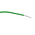 RS PRO Green 0.26 mm² Hook Up Wire, 23 AWG, 1/0.6 mm, 100m, PVC Insulation